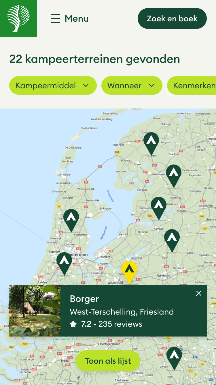 Staatsbosbeheer mobile screenshot 1