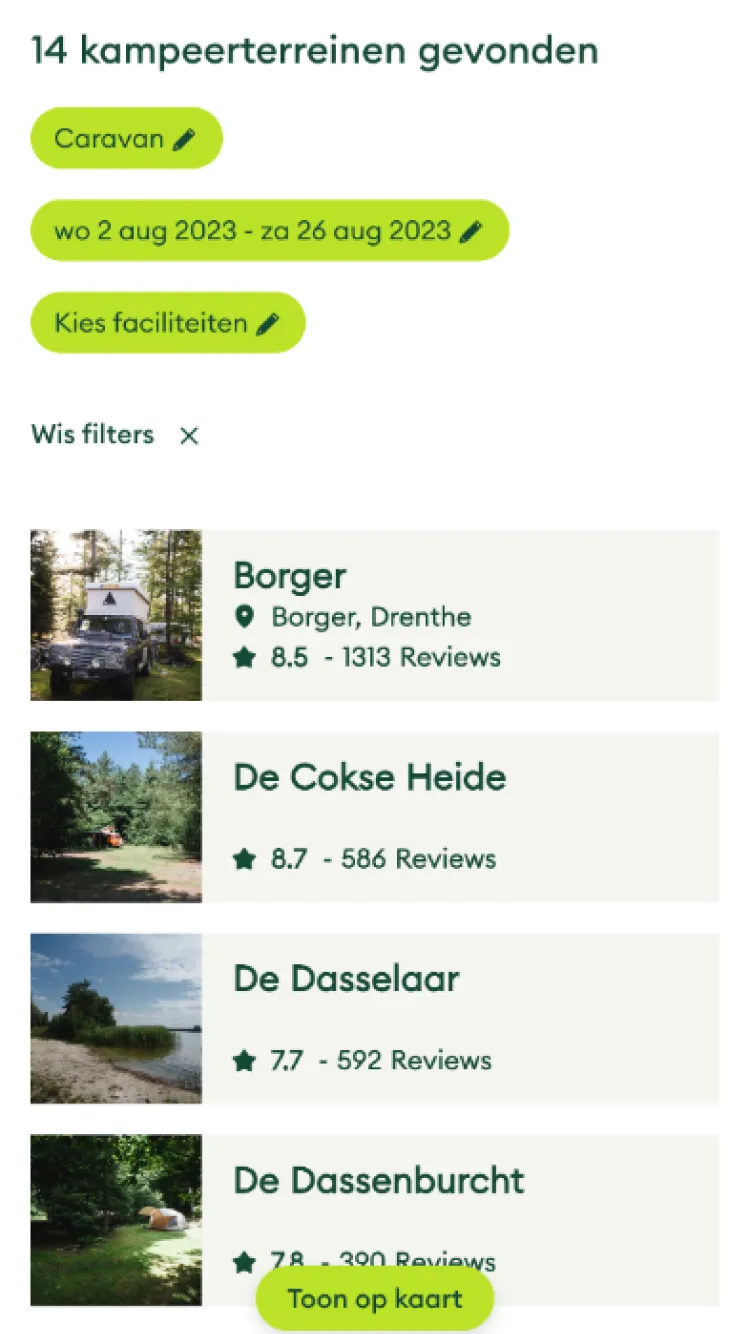 Staatsbosbeheer mobile screenshot 2